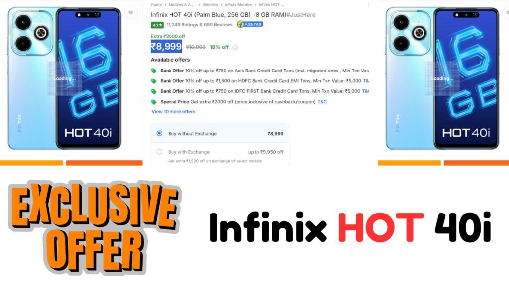  Infinix HOT 40i